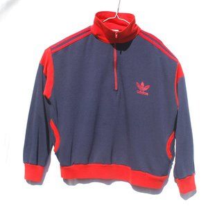 Vintage Adidas 1/4 Pullover Sweatshirt - XL